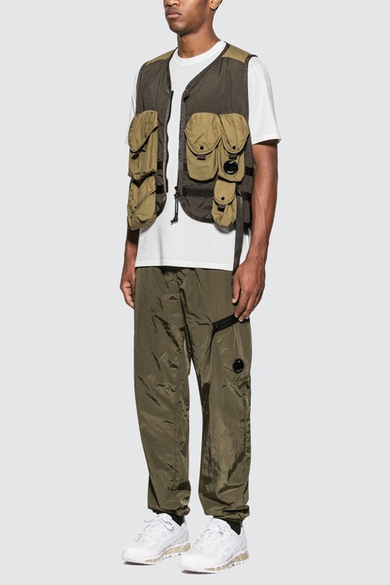 cp company Massimo Osti 50 Fili utility vest release information gilet technical outerwear stone island where to cop