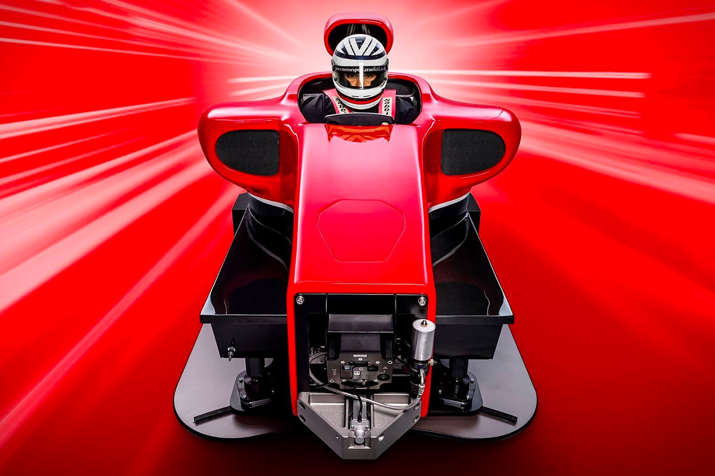 Cranfield Full Motion + G-Force Formula 1 Simulator информация гонки технологии игры роскошные гонки домашняя Британия кабина Ferrari McLaren 