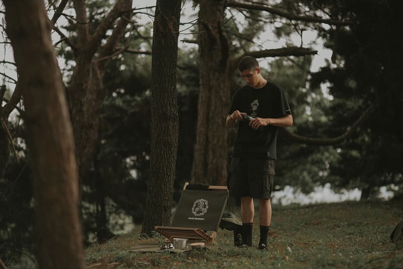 CROSSOVER x Mountain Research Collab Capsule THE SOUTHERN ANARCHO tshirt tee hat bandana skull