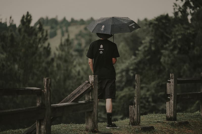 CROSSOVER x Mountain Research Collab Capsule THE SOUTHERN ANARCHO tshirt tee hat bandana skull