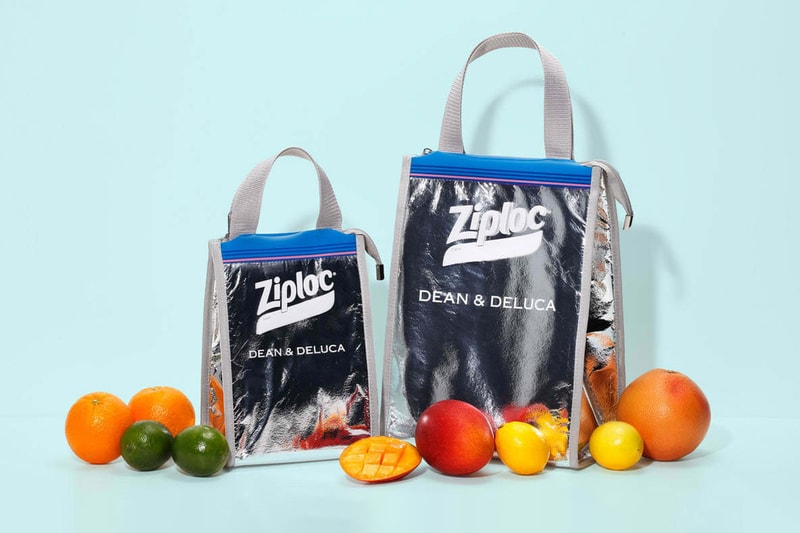 Dean & DeLuca x BEAMS x Ziploc Cooler Bag Collaboration collection freezer shopper tote groceries japan release date info buy couture