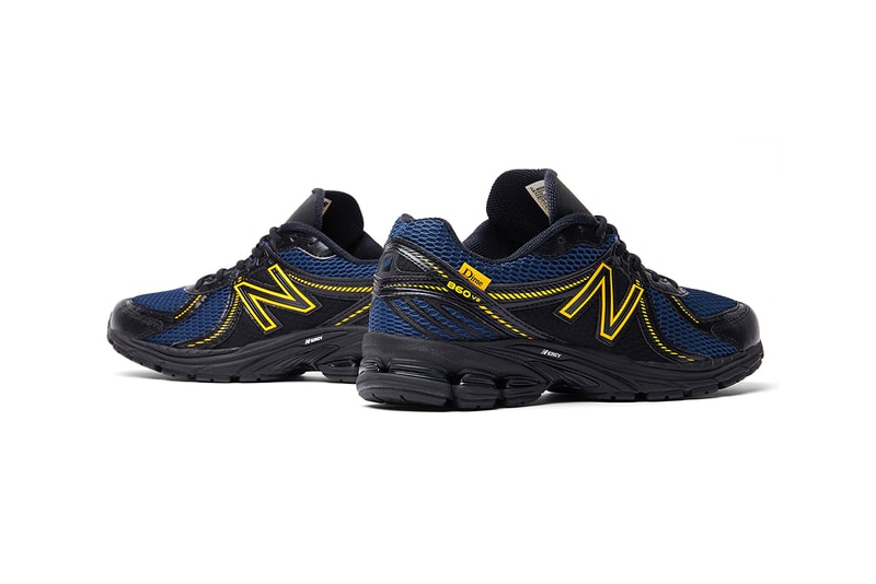 dime new balance 860 release information buy cop purchase black blue yellow white grey silver end clothing