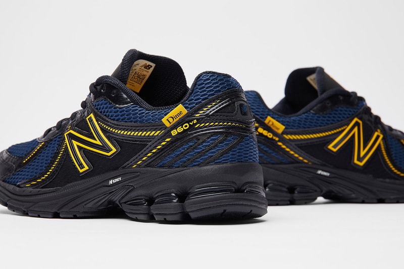 dime new balance 860 release information buy cop purchase black blue yellow white grey silver end clothing