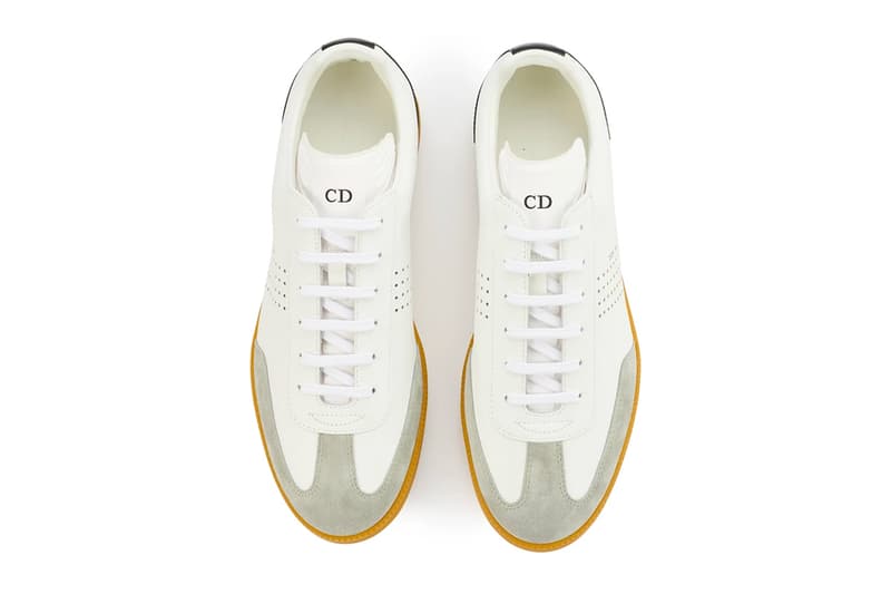 Dior B01 Sneakers White Calfskin suede menswear streetwear spring summer 2020 collection ss20 trainers runners kicks footwear shoes