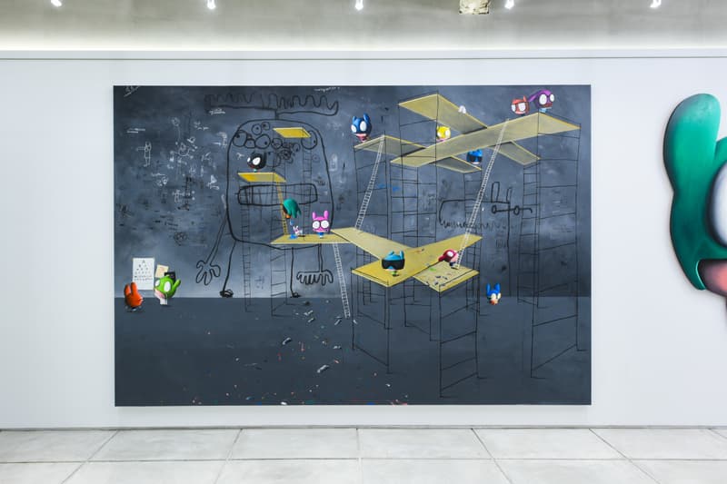 edgar plans optical heroes warehouse gallery exhibition hong kong paintings artworks