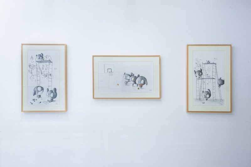 edgar plans optical heroes warehouse gallery exhibition hong kong paintings artworks