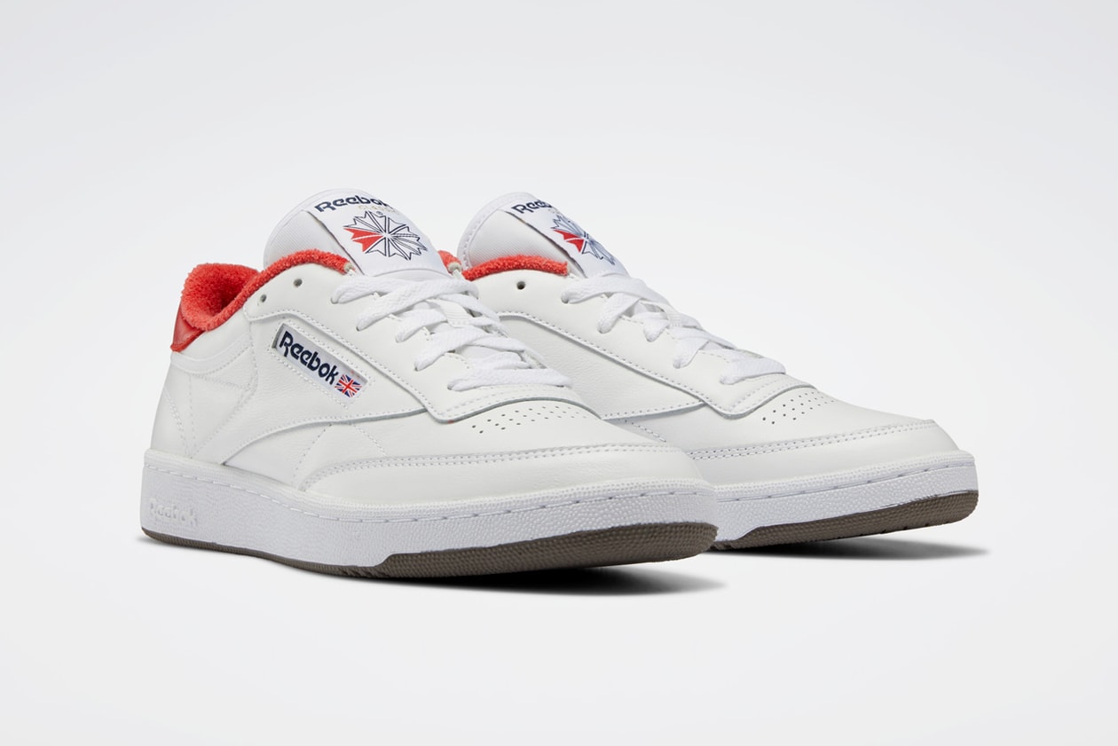 eric emanuel reebok club c back to school capsule collection white Energy Orange Collegiate Navy Regal Purple Retro Yellow Cherry Tomato Smoky Taupe Ultramarine Black FY3410 FY3411 FY3412