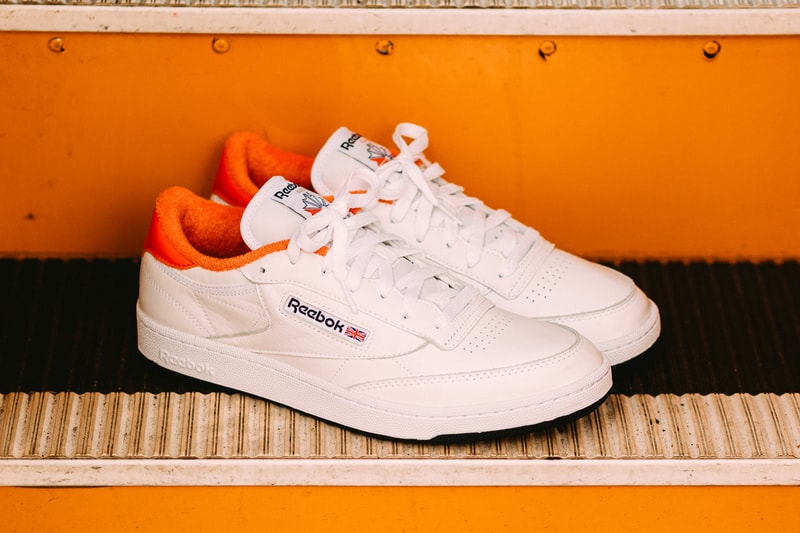 eric emanuel reebok club c back to school capsule collection white Energy Orange Collegiate Navy Regal Purple Retro Yellow Cherry Tomato Smoky Taupe Ultramarine Black FY3410 FY3411 FY3412