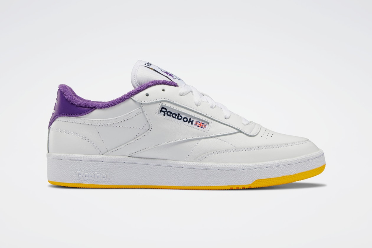 eric emanuel reebok club c back to school capsule collection white Energy Orange Collegiate Navy Regal Purple Retro Yellow Cherry Tomato Smoky Taupe Ultramarine Black FY3410 FY3411 FY3412