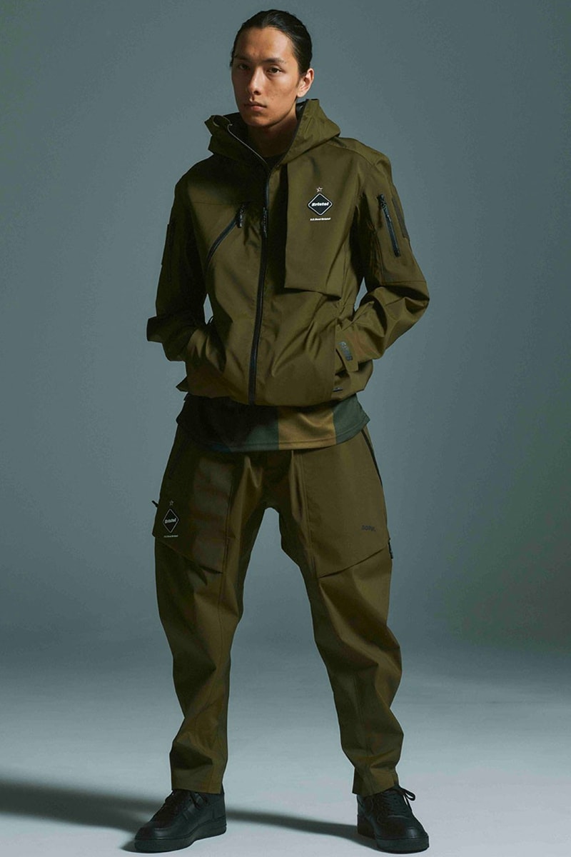 F.C. Real Bristol Fall Winter 2020 Lookbook menswear streetwear fw20 jackets t shirts shirts pants trousers zip ups collection soph