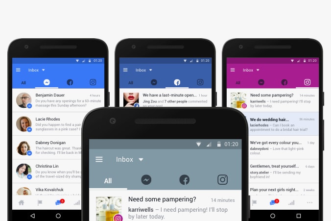 Facebook Integrate Instagram Messenger Chats cross messaging whatsapp technology app social media update