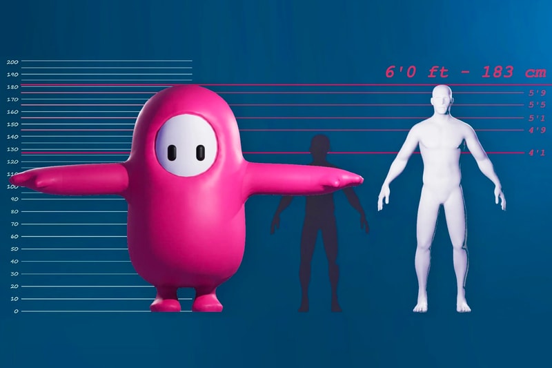 Fall Guys Characters Six Feet Tall Info Mediatonic Devolver Digital size