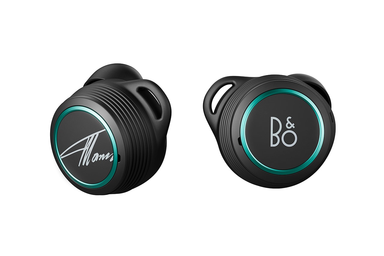 Fernando Alonso x Bang & Olufsen Collaboration Collection Beoplay E8 Sport Edition Beosound Edge Wireless Earphones Earbuds Home Entertainment Speaker Sound Tech Noise Music High Fidelity 