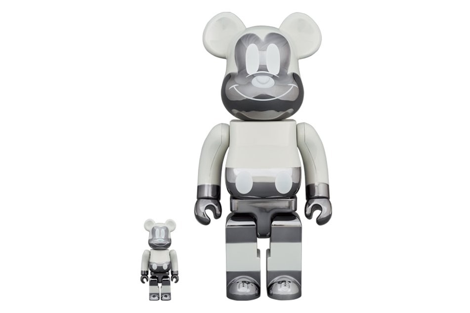 fragment design x Medicom Toy Hello Kitty, Mickey Mouse bearbricks figure collaboration release date toy collectible disney