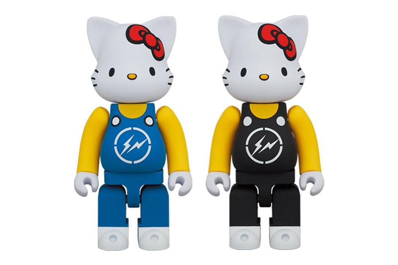 fragment design x Medicom Toy Hello Kitty, Mickey Mouse bearbricks figure collaboration release date toy collectible disney
