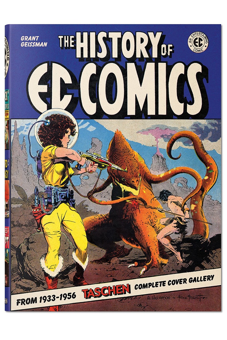 'The History Of EC Comics' TASCHEN Book Reveal dc marvel spiderman wonder woman superman batman comic books graphic novels