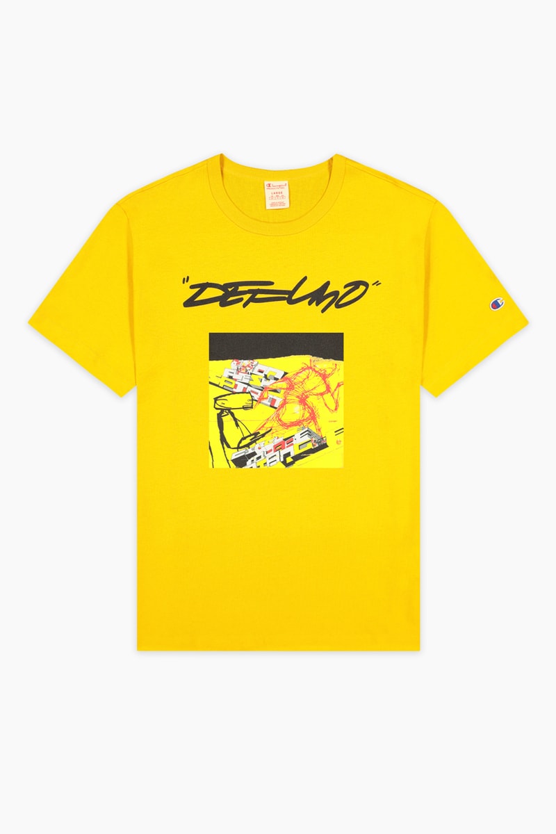 de fu mo champion collaboration futura delta mode apparel fashion style streetwear graffiti