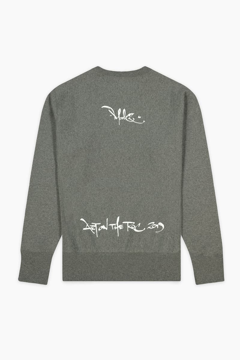 de fu mo champion collaboration futura delta mode apparel fashion style streetwear graffiti