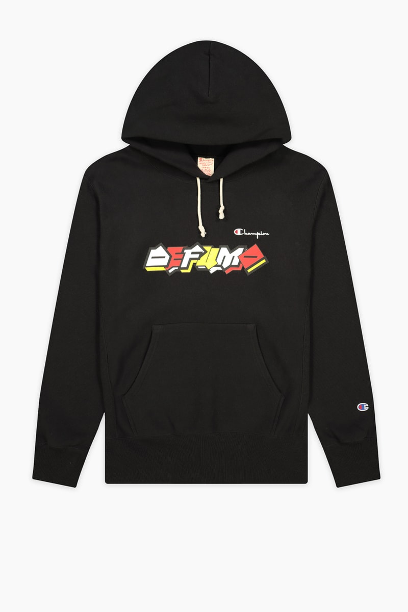 de fu mo champion collaboration futura delta mode apparel fashion style streetwear graffiti