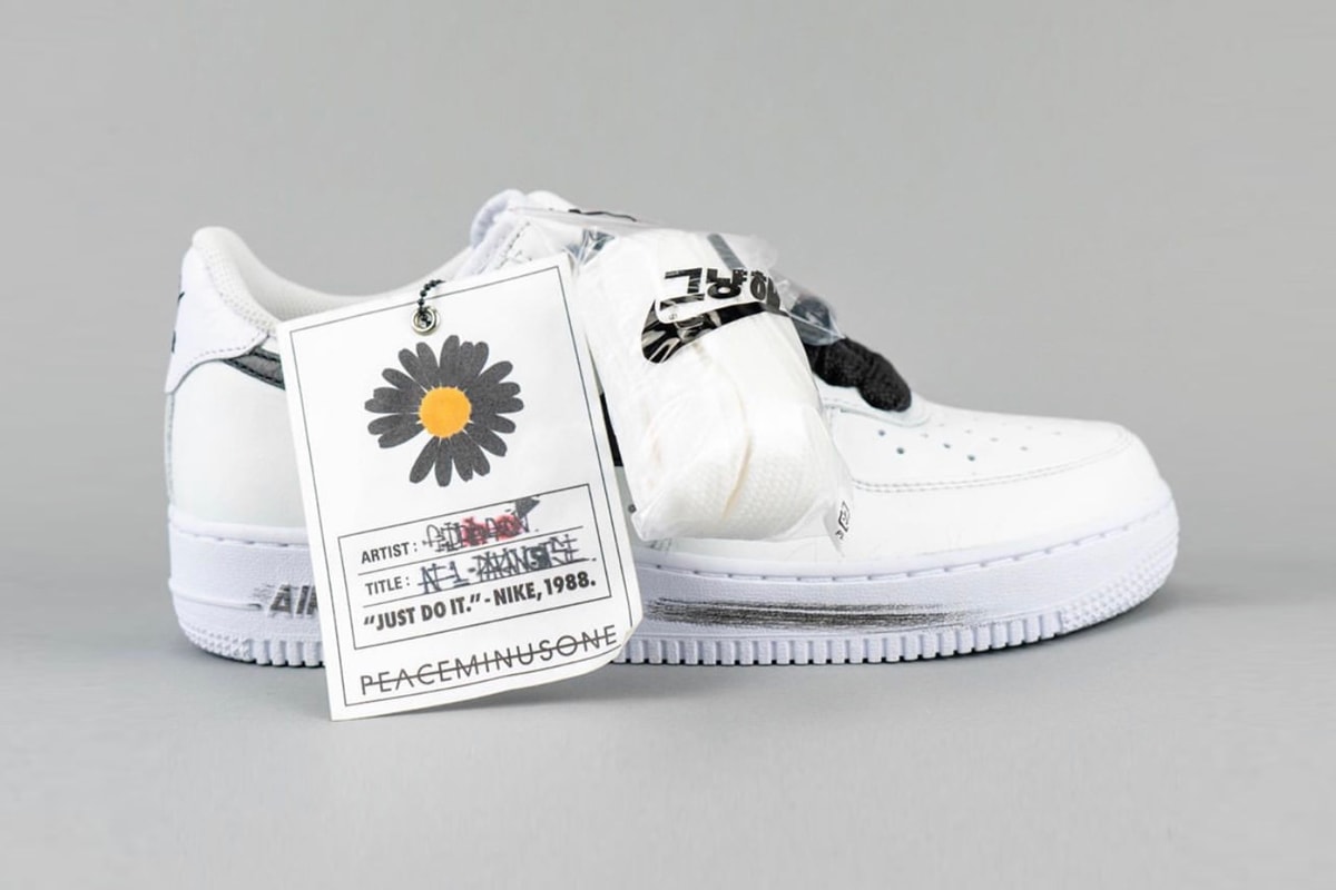 G-Dragon PEACEMINUSONE Nike Air Force 1 Para-Noise 2.0 Detailed On-Foot Look DD3223-100 Release Info Date Buy Proce