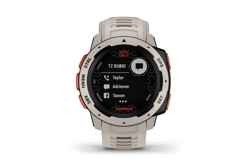 Garmin Instinct MIL-STD-810G GPS Smart Watches Evangelion outdoors GPS GLONASS Galileo MIL-STD-810G