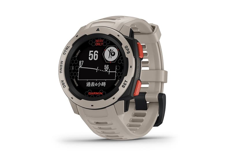 Garmin Instinct MIL-STD-810G GPS Smart Watches Evangelion outdoors GPS GLONASS Galileo MIL-STD-810G