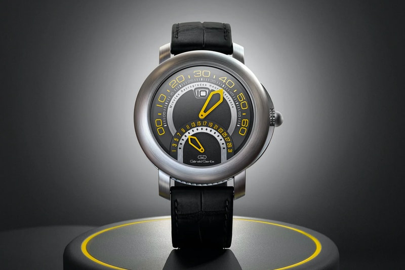 Gérald Genta Arena Bi-Retrograde Titanium Sport Info 103448 Arena Bi-Retrograde Jumping Hour  Royal Oak Nautilus Ap Patek 