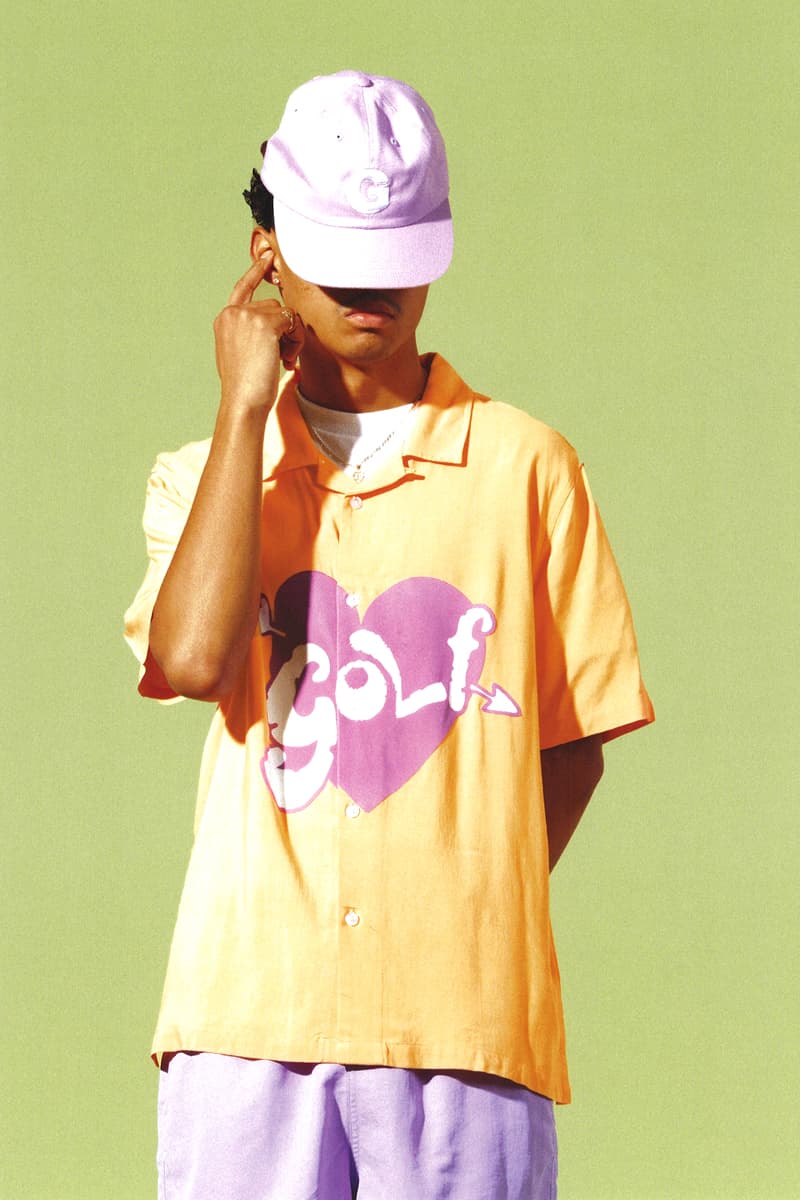 GOLF WANG Fall 2020 Collection lookbook Release lookbook pastels tyler, the creator short sleeves t-shirts vests knitwear sweaters shorts pants