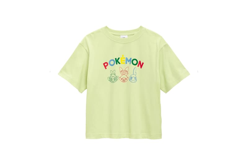 GU Evolution Pokémon Sword and Shield Mew Pikachu Gamefreak shirts accessories Japan 