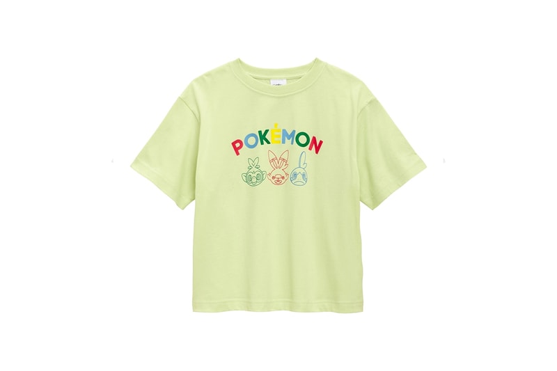 GU Evolution Pokémon Sword and Shield Mew Pikachu Gamefreak shirts accessories Japan