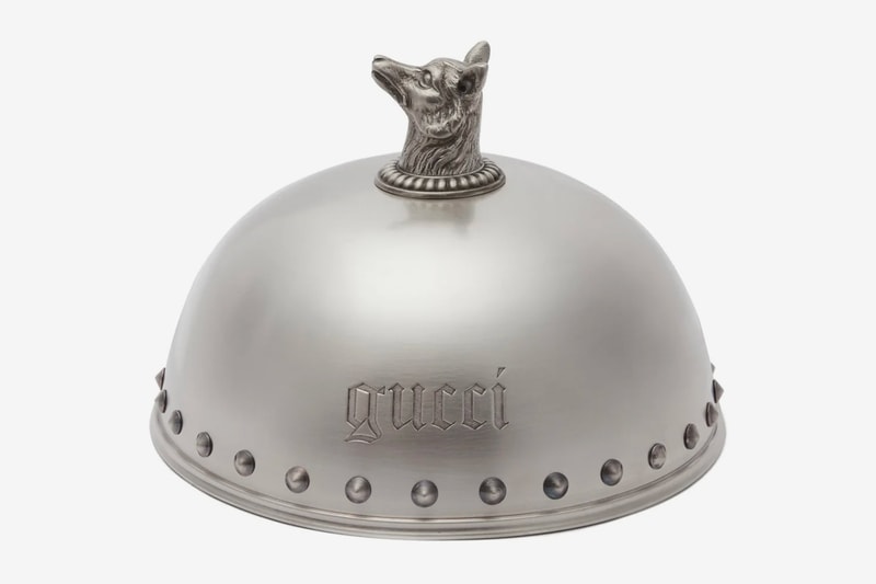 Gucci Wolf-Head Silver-Plated Cloche Release Buy Price Info