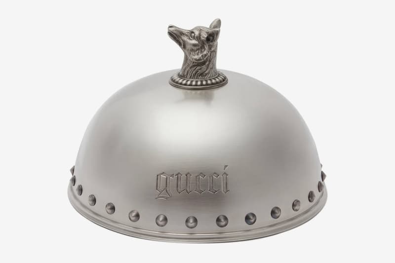 Gucci Wolf-Head Silver-Plated Cloche Release Buy Price Info