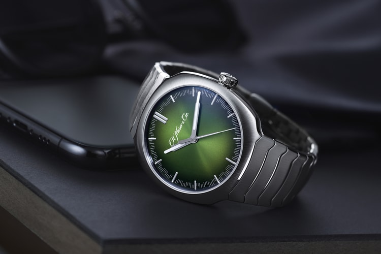 H. Moser & Cie Furthers Streamliner Line With Stunning Matrix Green Fumé Dial