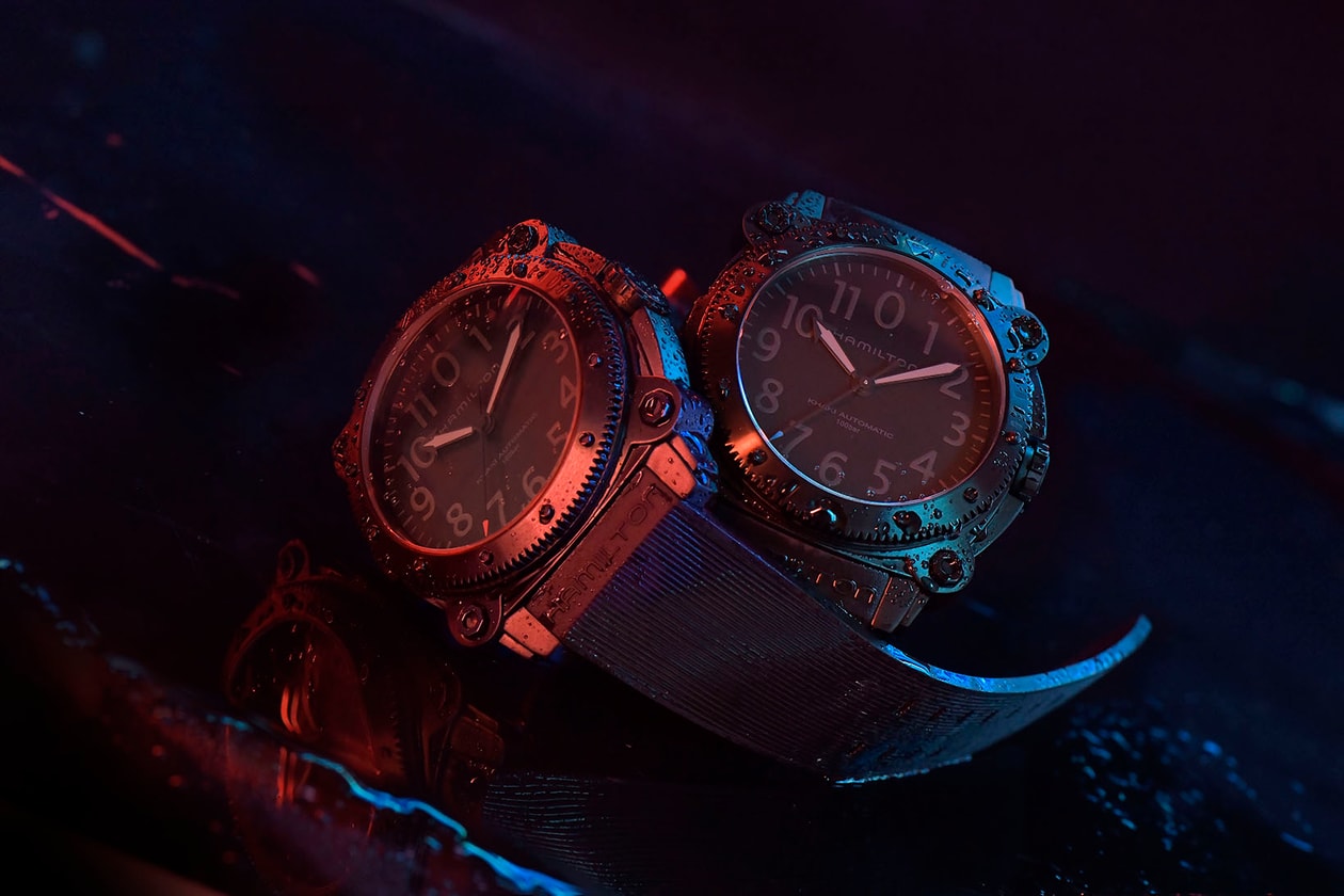 Hamilton BeLOWZERO Special Edition TENET Wristwatch Christopher Nolan Robert Pattison