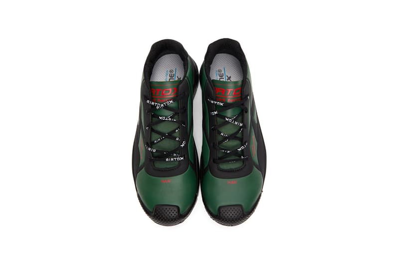 han kjobenhavn Airtox sneakers green black ssense sneaker release info green high-end safety where to cop functional footwear