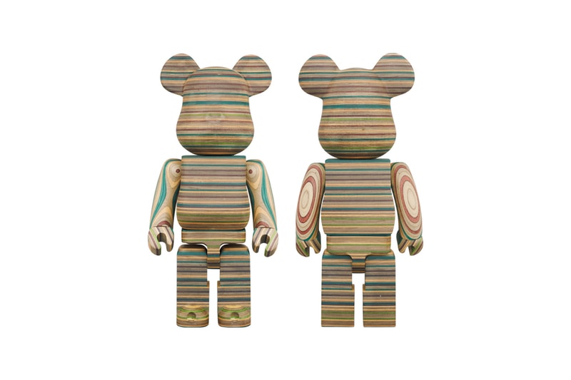 haroshi karimoku medicom toy bearbrick figure artwork 