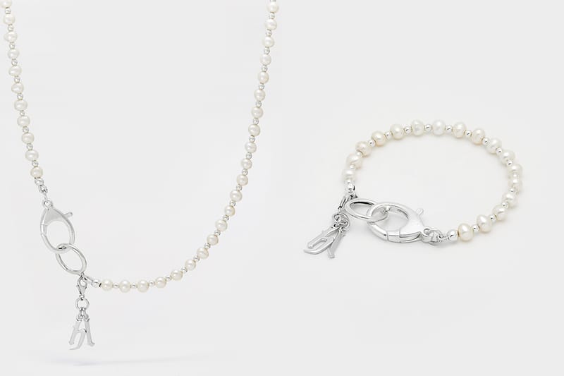Hatton Labs Presents Sterling Silver-Equipped Pearl Necklaces and Bracelets for FW20