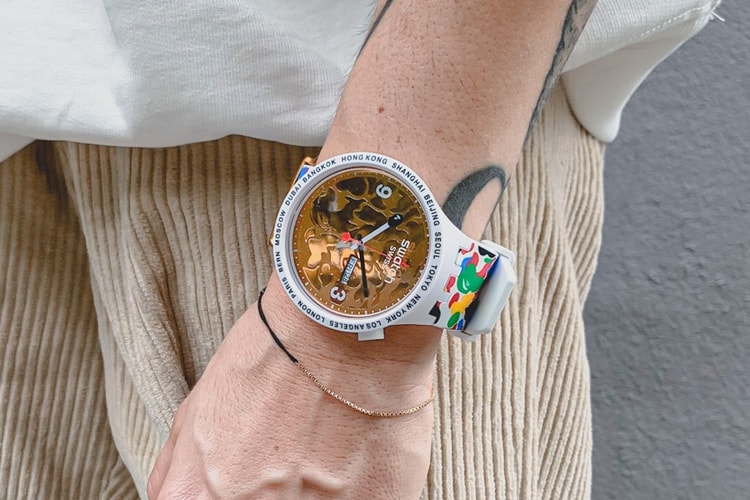 Swatch's Latest Big Bold Collaboration with BAPE Hits Shelves