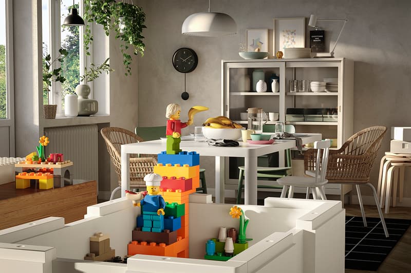 IKEA x LEGO BYGGLEK Collection Children Parents Homeware Building Bricks Storage Boxes First Look Release Information Stores Drop Date Minifigures