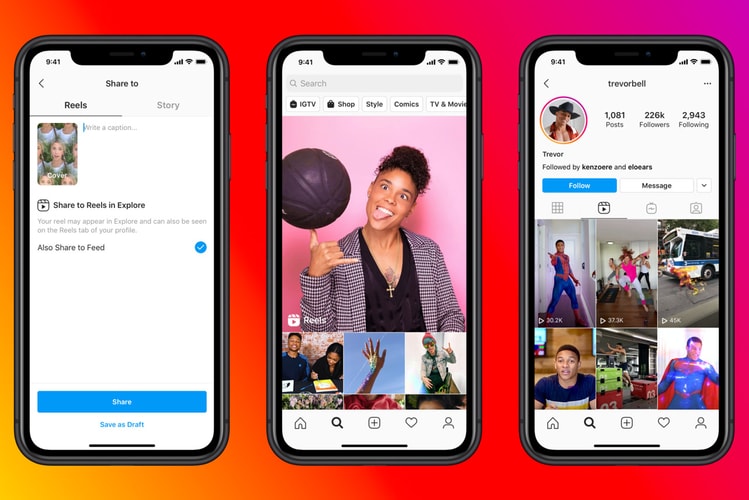 Instagram's New Video Feature Reels Officially Debuts in U.S.