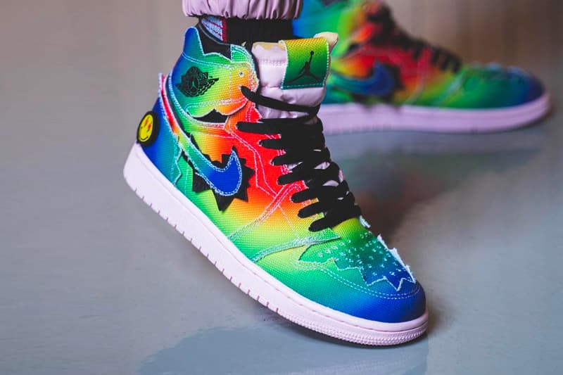 J Balvin Air Jordan 1 Retro High OG menswear streetwear spring summer 2020 collection artist rapper hip hop pop latin ss20 nike swoosh sneakers footwear 