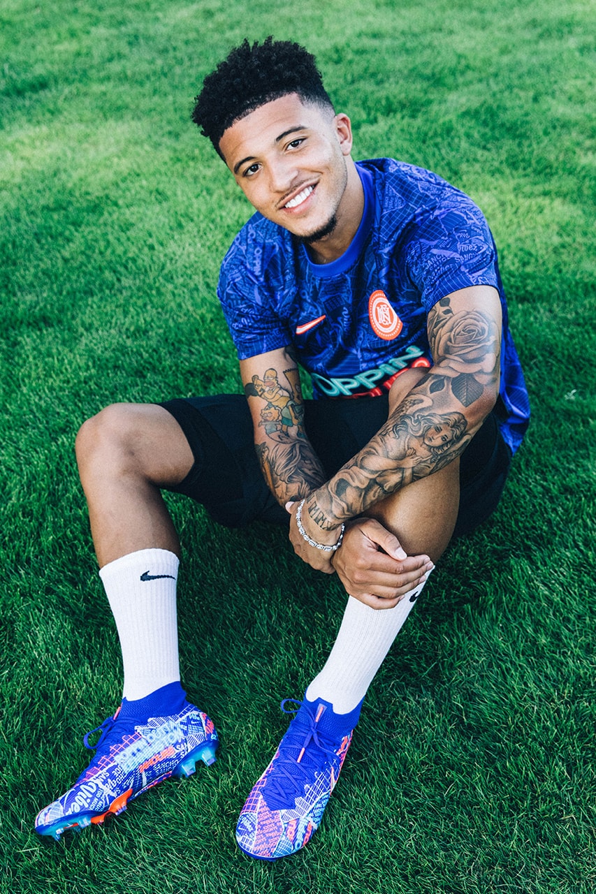 Jadon Sancho X Nike Football Se11 Collection Hypebeast