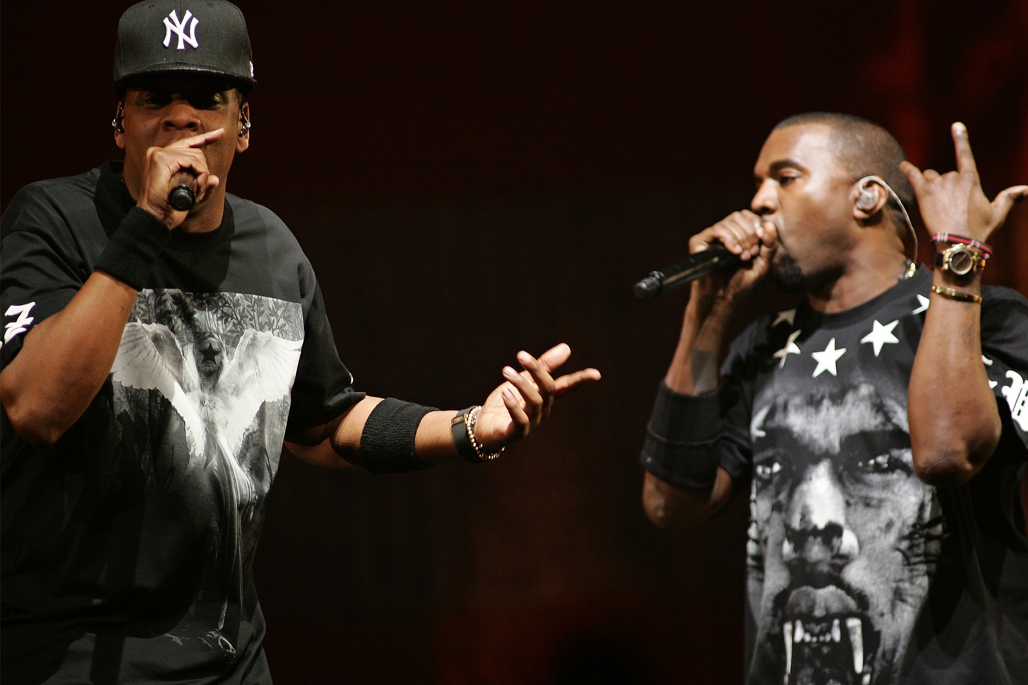 Jalil Peraza Watch the Throne Cross T-Shirt Kanye West JAY-Z Release info Buy Price Black White DONDA Rosewood movement HBX