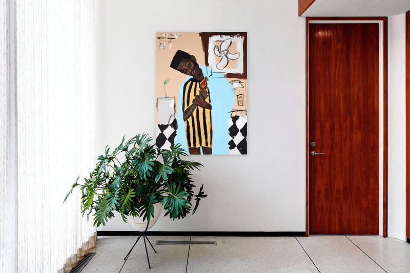 Jammie Holmes Donates Painting to Help Homeless in Detroit