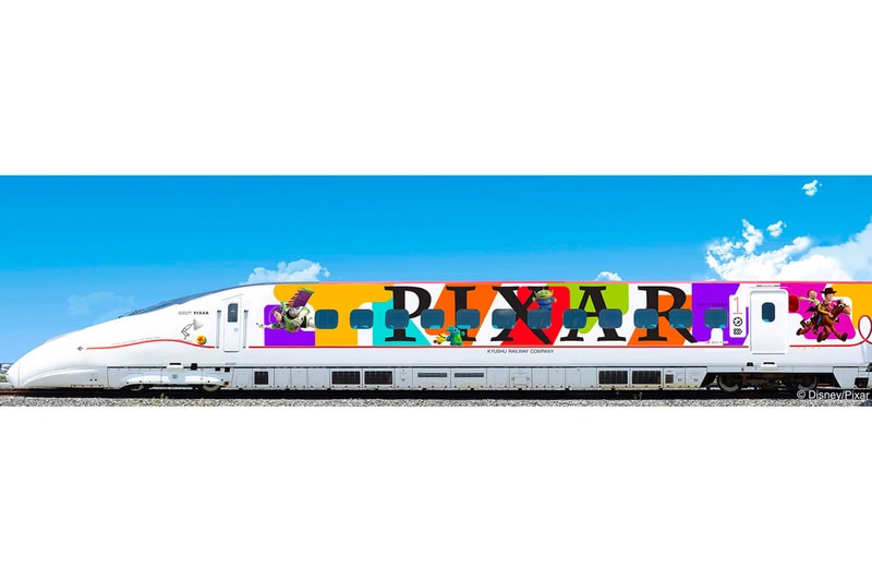 Japan Railways Pixar Toy Story Bullet Train 25th anniversary franchise woody buzz lightyear jessie fuoka hakata kagoshima kyushu prefectures japanese jr
