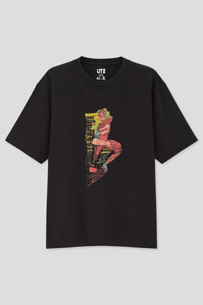 jean michel basquiat warner bros uniqlo ut collection graphic apparel tees shirts style fashion