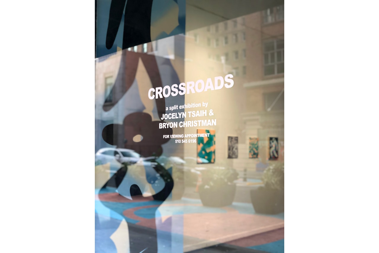 Jocelyn Tsaih Bryon Christman "Crossroads" Show Exhibition info paintings Good Mother Gallery Oakland
