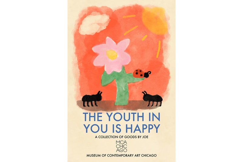 Joe Freshgoods and MCA Chicago Capsule Collection t-shirts hoodies posters puzzle notebook "The Youth in You is Happy"