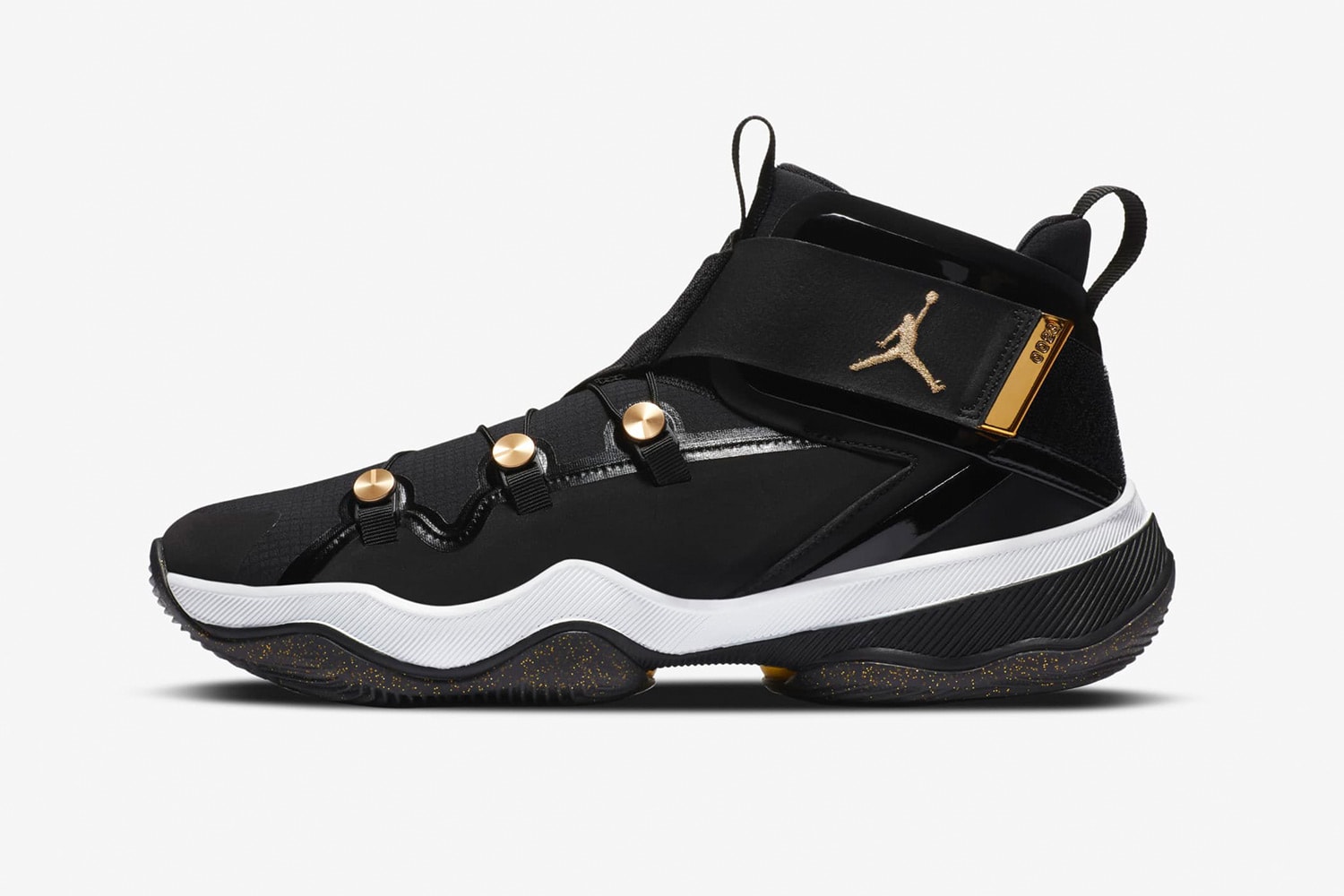 Jordan AJNT 23 "Black" Release Date Michael Jordan Jumpman Tinker Hatfield HYPEBEAST Footwear Sneakers Limited Edition Metallic Gold NBA Playoffs August