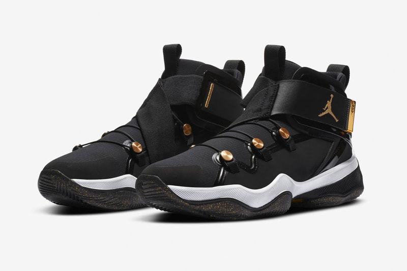 Jordan AJNT 23 "Black" Release Date Michael Jordan Jumpman Tinker Hatfield HYPEBEAST Footwear Sneakers Limited Edition Metallic Gold NBA Playoffs August